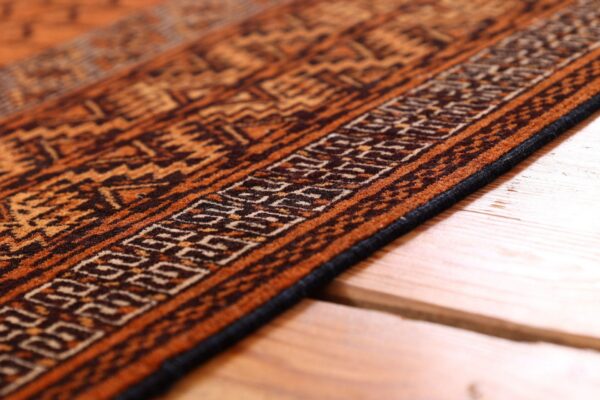 Afghan Orientteppich 135 × 205 cm, Seide, handgeknüpft