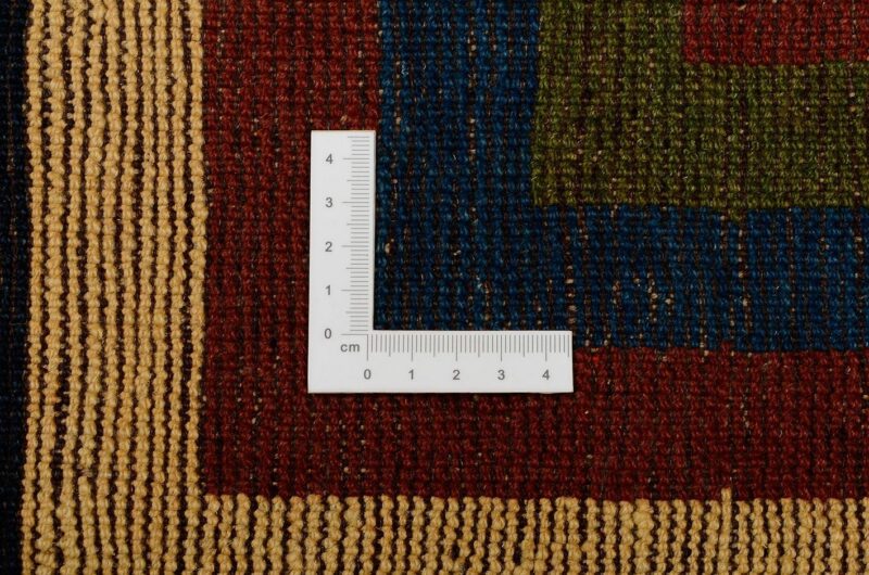 Gabbeh Orientteppich 154 × 191 cm, Schurwolle, handgeknüpft
