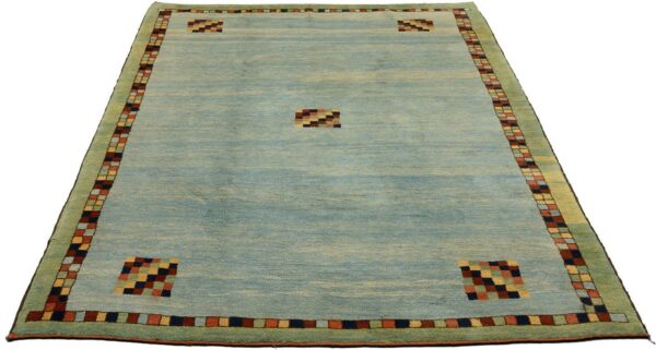 Gabbeh Orientteppich 200 × 280 cm, Schurwolle, handgeknüpft
