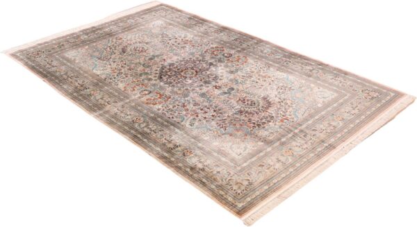 Ghom Orientteppich 155 × 240 cm, Seide, handgeknüpft exklusiv