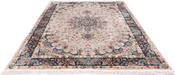 Ghom Orientteppich 250 × 350 cm, Seide, handgeknüpft exklusiv
