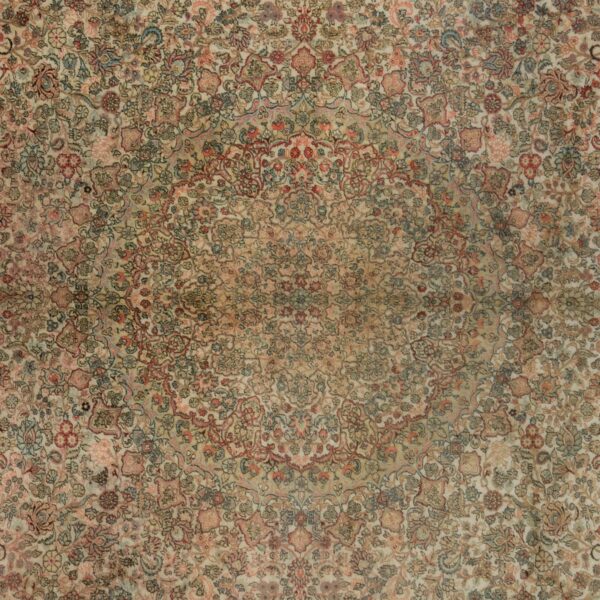 Ghom Orientteppich 275 × 370 cm, Seide, handgeknüpft exklusiv