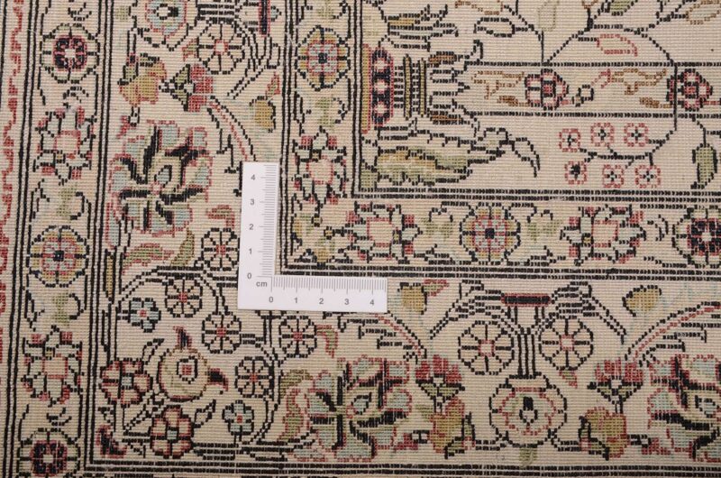 Ghom Orientteppich 78 × 117 cm, Seide, handgeknüpft exklusiv