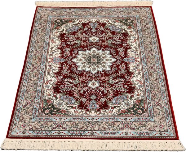 orientteppich-ghom-80-x-124-cm-seide-handgeknupft-1.jpg Ghom Orientteppich 80 × 124 cm, Seide, handgeknüpft