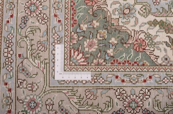 Ghom Orientteppich 80 × 124 cm, Seide, handgeknüpft exklusiv