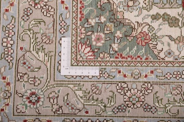 Ghom Orientteppich 80 × 124 cm, Seide, handgeknüpft exklusiv