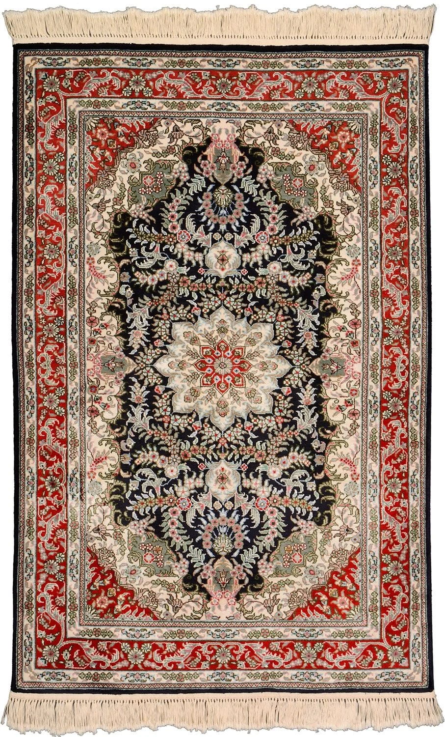 orientteppich-ghom-80-x-124-cm-seide-handgeknupft-exklusiv.jpg Ghom Orientteppich 80 × 124 cm, Seide, handgeknüpft exklusiv
