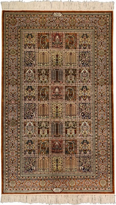 orientteppich-ghom-93-x-152-cm-seide-handgeknupft-antik.jpg Ghom Orientteppich 93 × 152 cm, Seide, handgeknüpft Antik