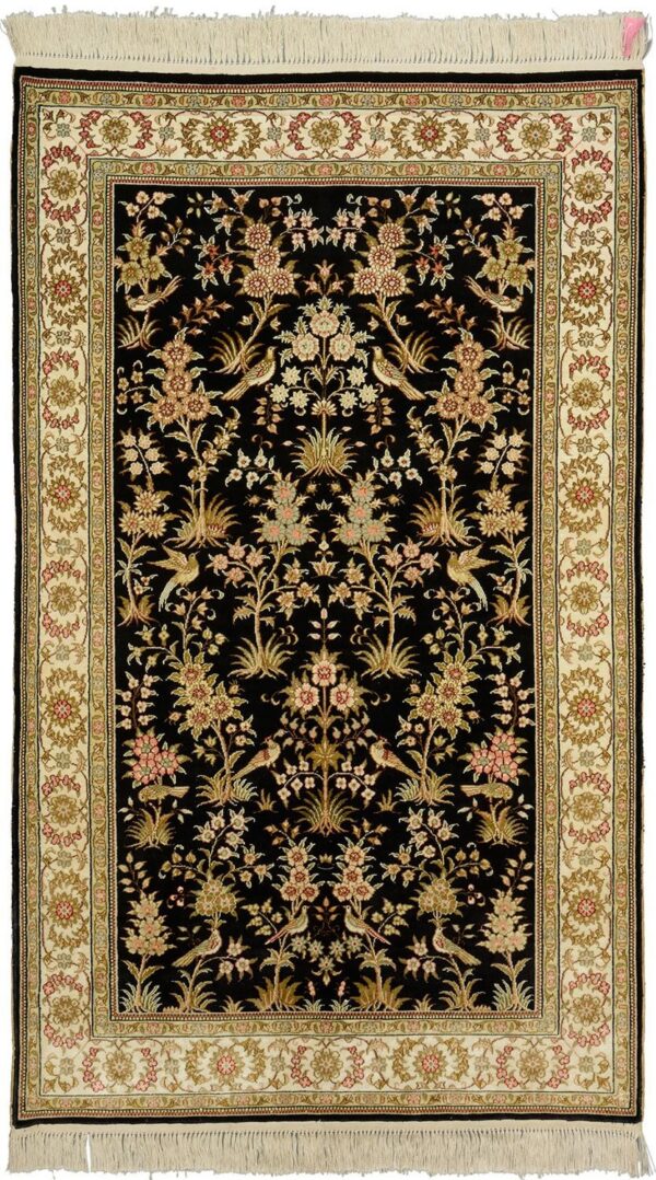 orientteppich-ghom-93-x-155-cm-seide-handgeknupft-exklusiv.jpg Ghom Orientteppich 93 × 155 cm, Seide, handgeknüpft exklusiv