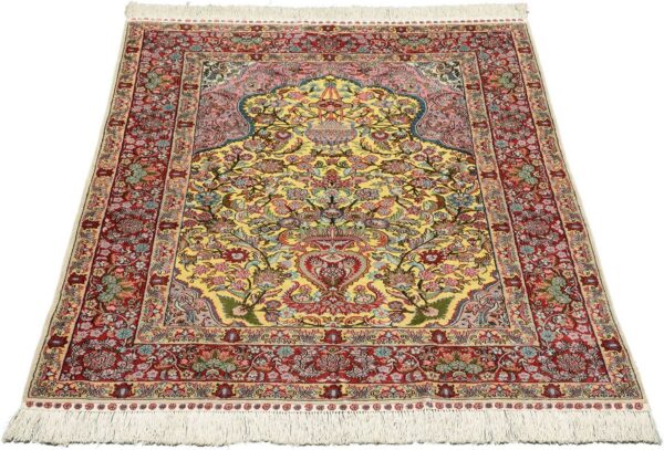 orientteppich-hereke-102-x-142-cm-seide-handgeknupft-1.jpg Hereke Orientteppich 102 × 142 cm, Seide, handgeknüpft