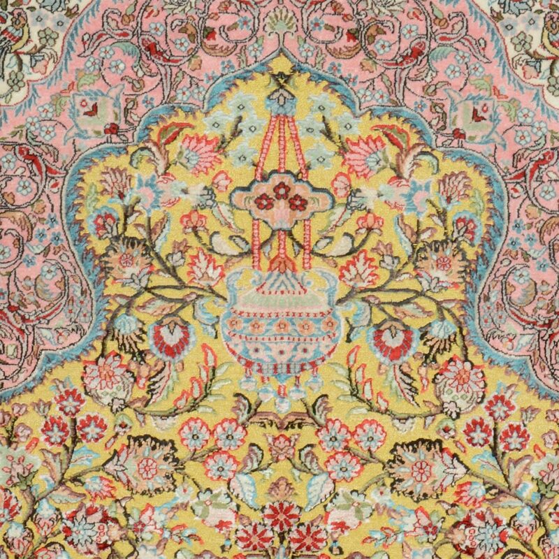 orientteppich-hereke-102-x-142-cm-seide-handgeknupft-3.jpg Hereke Orientteppich 102 × 142 cm, Seide, handgeknüpft