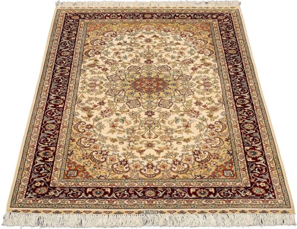 Hereke Orientteppich 107 × 170 cm, Seide, handgeknüpft