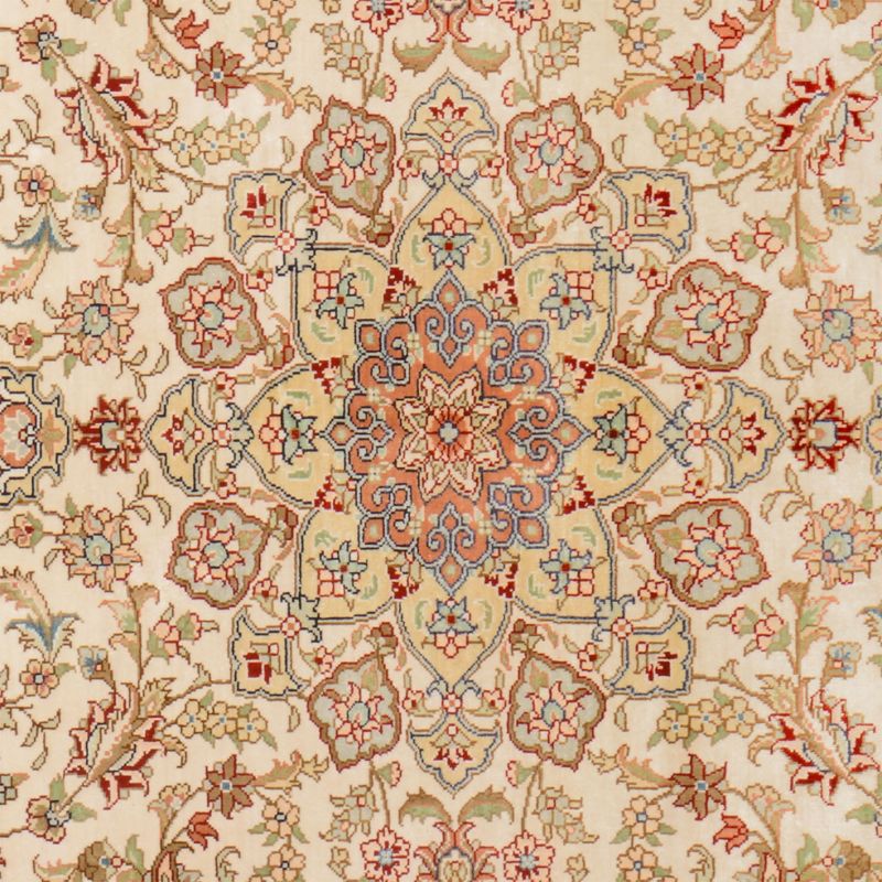 Hereke Orientteppich 107 × 170 cm, Seide, handgeknüpft