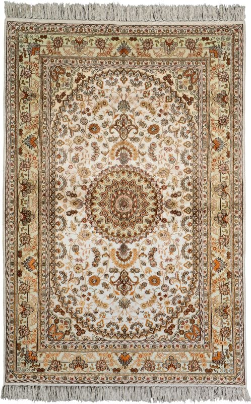 orientteppich-hereke-120-x-181-cm-seide-handgeknupft.jpg Hereke Orientteppich 120 × 181 cm, Seide, handgeknüpft