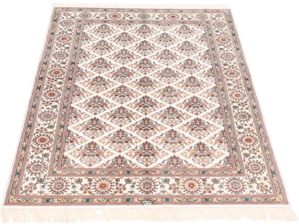 Hereke Orientteppich 122 × 182 cm, Seide, handgeknüpft