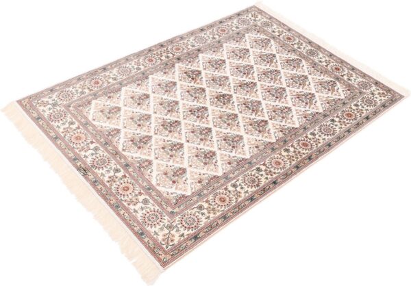 Hereke Orientteppich 122 × 182 cm, Seide, handgeknüpft