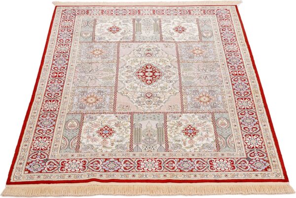 orientteppich-hereke-125-x-190-cm-seide-handgeknupft-14.jpg Hereke Orientteppich 125 × 190 cm, Seide, handgeknüpft