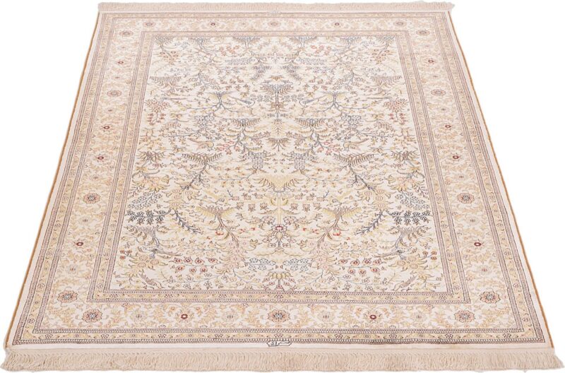 Hereke Orientteppich 126 × 189 cm, Seide, handgeknüpft