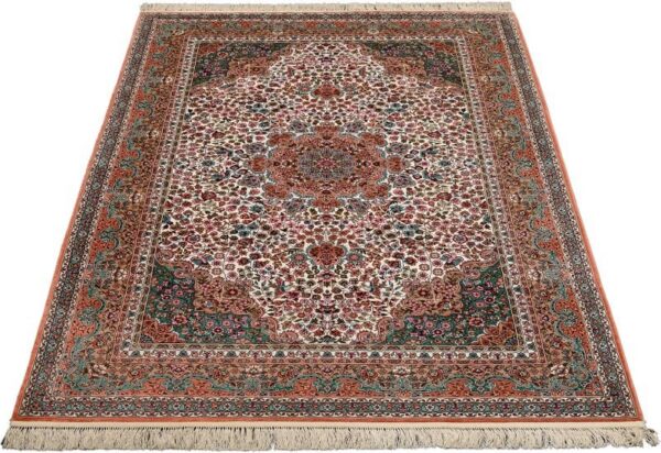 Hereke Orientteppich 128 × 191 cm, Seide, handgeknüpft