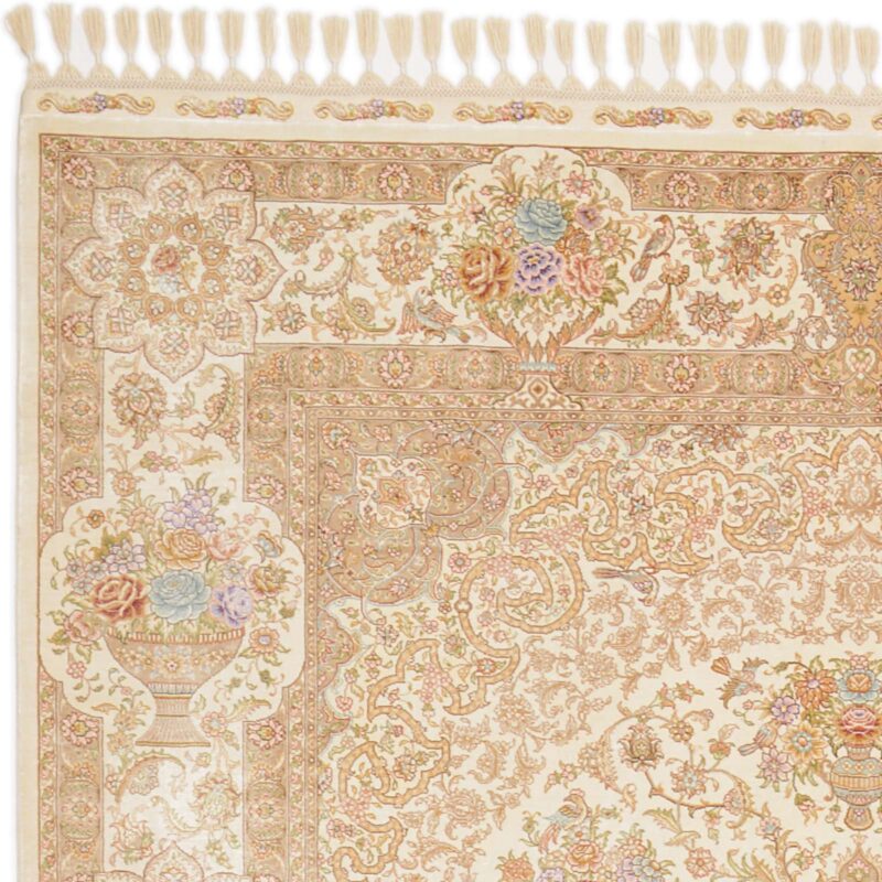 Hereke Orientteppich 170 × 240 cm, Seide, handgeknüpft