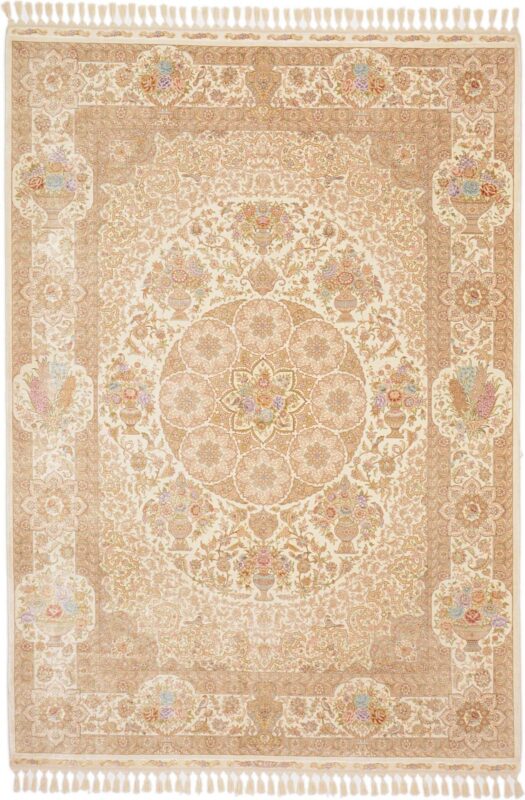 Hereke Orientteppich 170 × 240 cm, Seide, handgeknüpft