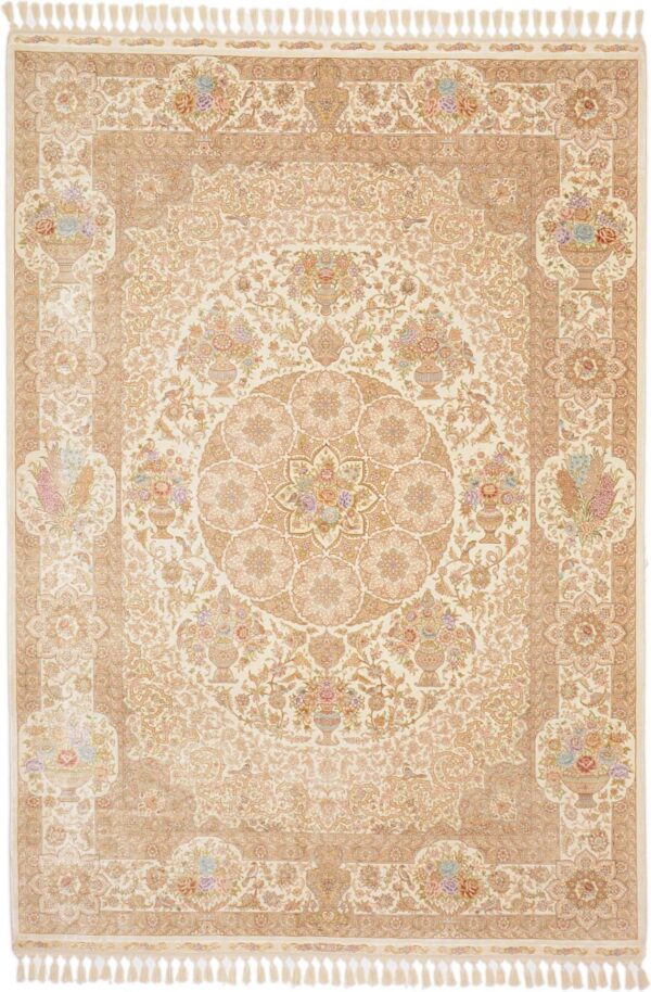 Hereke Orientteppich 170 × 240 cm, Seide, handgeknüpft