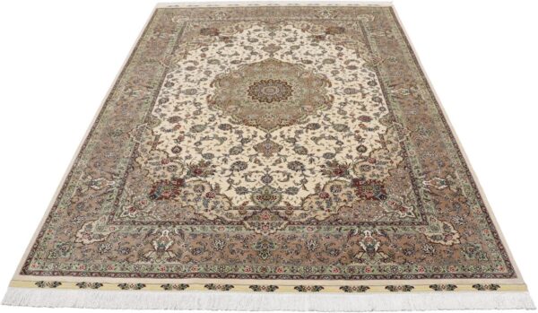 Hereke Orientteppich 171 × 243 cm, Seide, handgeknüpft