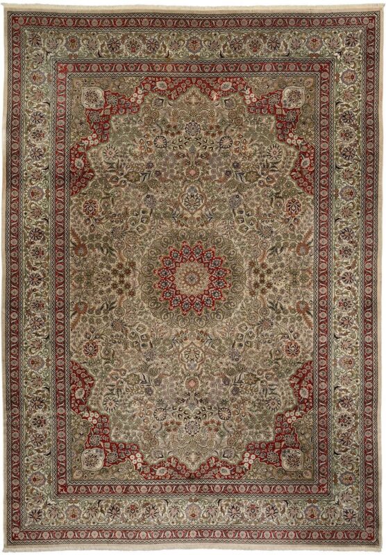 Hereke Orientteppich 179 × 244 cm, Seide, handgeknüpft