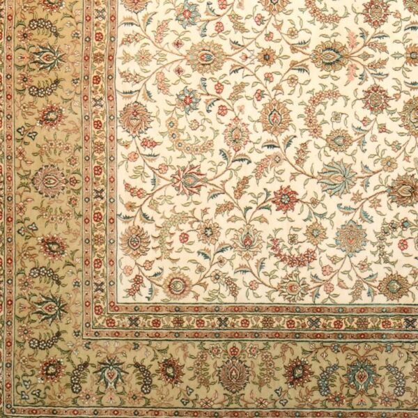 Hereke Orientteppich 190 × 283 cm, Seide, handgeknüpft hochfein