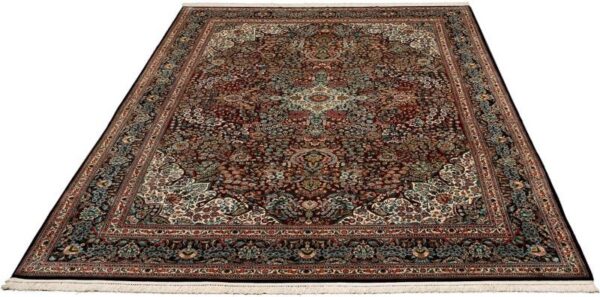 Hereke Orientteppich 220 × 311 cm, Seide, handgeknüpft