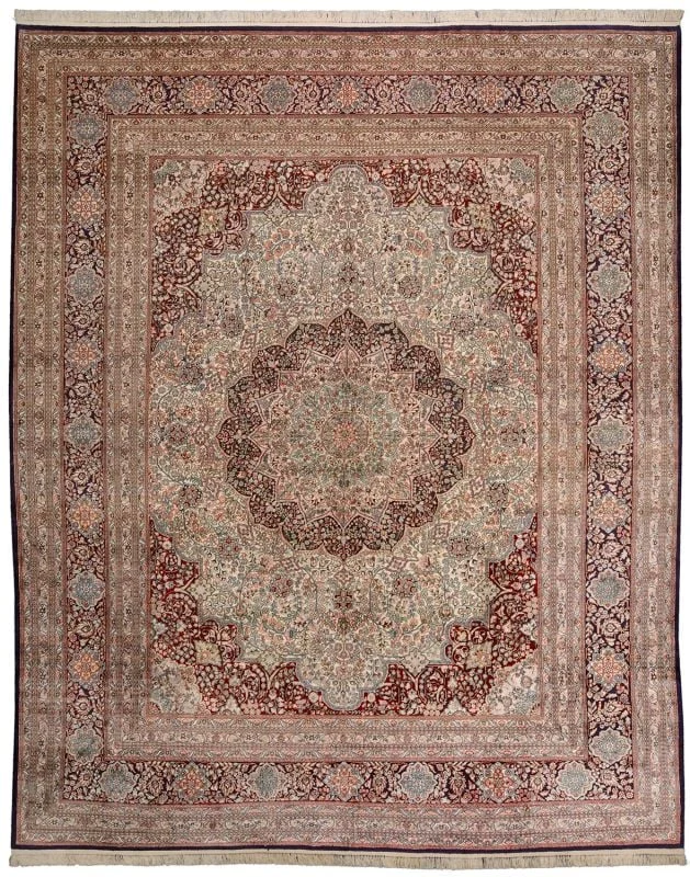 orientteppich-hereke-246-x-300-cm-seide-handgeknupft-1.jpg Hereke Orientteppich 246 × 300 cm, Seide, handgeknüpft