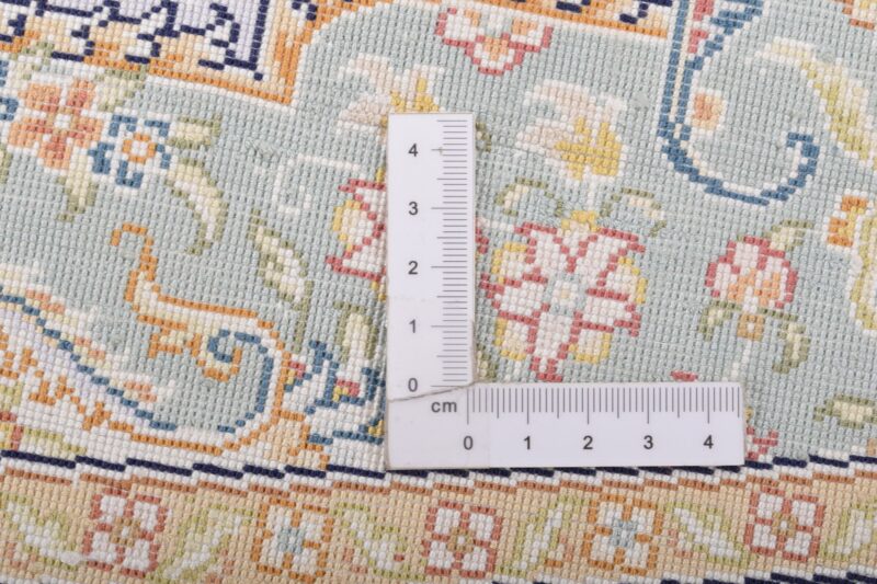 Hereke Orientteppich 248 × 248 cm, Seide, handgeknüpft
