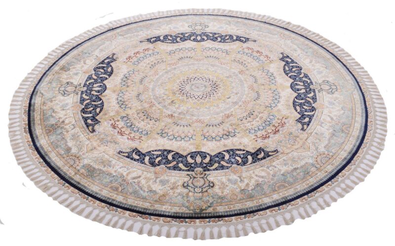 Hereke Orientteppich 248 × 248 cm, Seide, handgeknüpft
