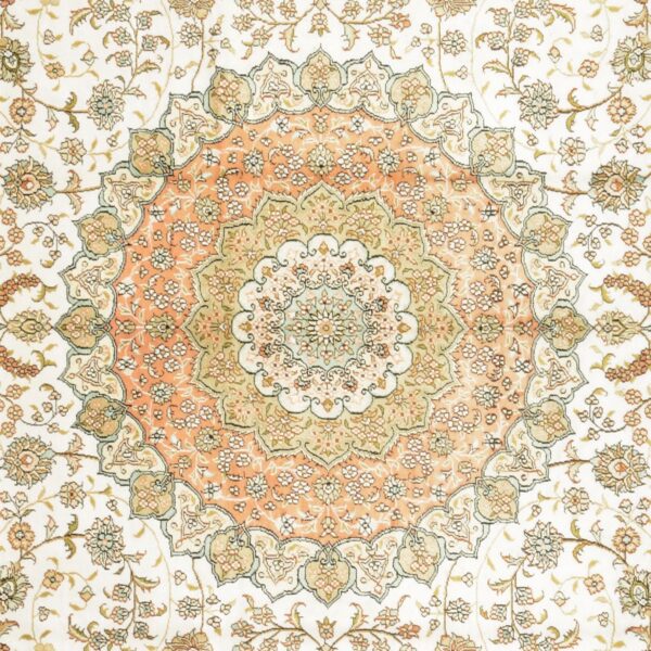 orientteppich-hereke-275-x-360-cm-seide-baumwolle-handgeknupft-3.jpg Hereke Orientteppich 275 × 360 cm, Seide-Baumwolle, handgeknüpft
