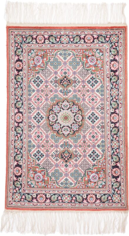 orientteppich-hereke-61-x-92-cm-seide-handgeknupft.jpg Hereke Orientteppich 61 × 92 cm, Seide, handgeknüpft