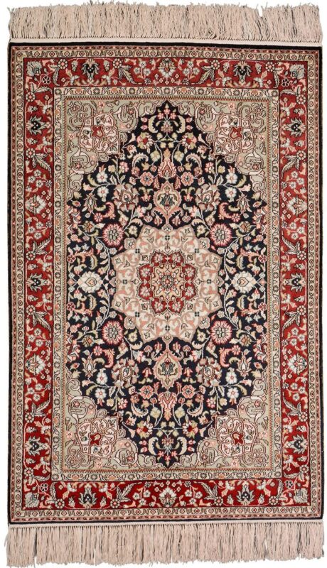 orientteppich-hereke-62-x-95-cm-seide-handgeknupft.jpg Hereke Orientteppich 62 × 95 cm, Seide, handgeknüpft