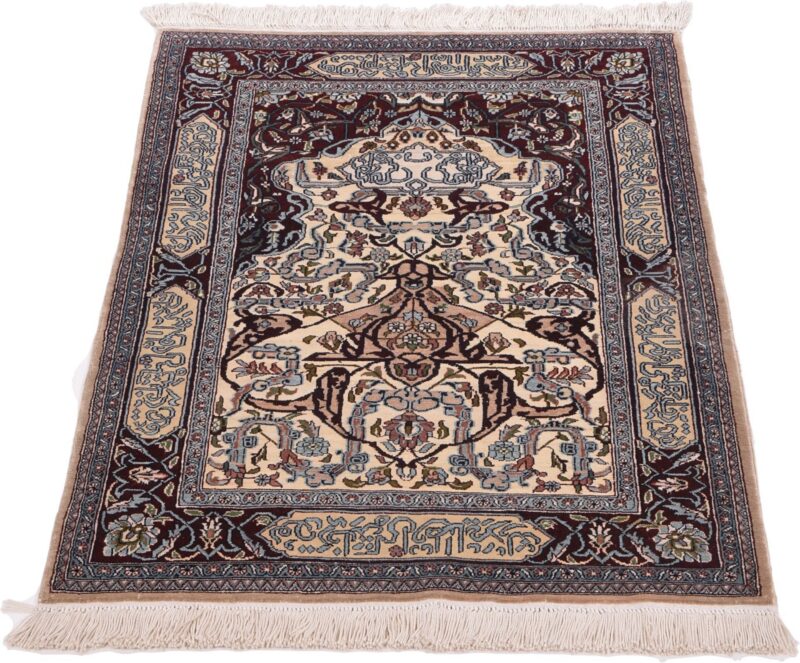 orientteppich-hereke-63-x-93-cm-seide-handgeknupft-19.jpg Hereke Orientteppich 63 × 93 cm, Seide, handgeknüpft