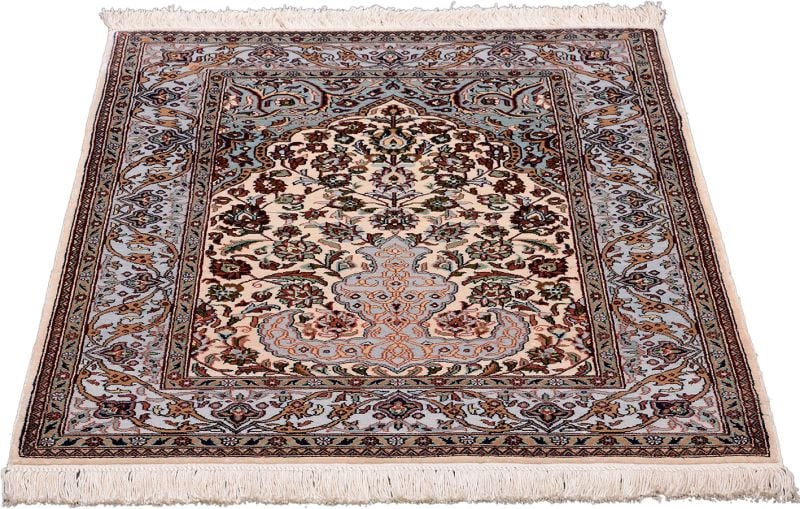 orientteppich-hereke-63-x-93-cm-seide-handgeknupft-2.jpg Hereke Orientteppich 63 × 93 cm, Seide, handgeknüpft
