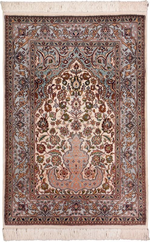orientteppich-hereke-63-x-93-cm-seide-handgeknupft.jpg Hereke Orientteppich 63 × 93 cm, Seide, handgeknüpft
