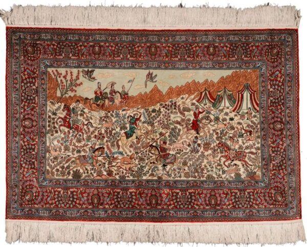orientteppich-hereke-63-x-94-cm-seide-handgeknupft-exklusiv.jpg Hereke Orientteppich 63 × 94 cm, Seide, handgeknüpft exklusiv