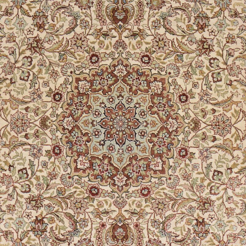 Hereke Orientteppich 76 × 122 cm, Seide, handgeknüpft