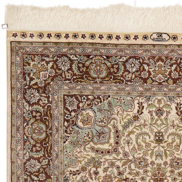 Hereke Orientteppich 76 × 122 cm, Seide, handgeknüpft