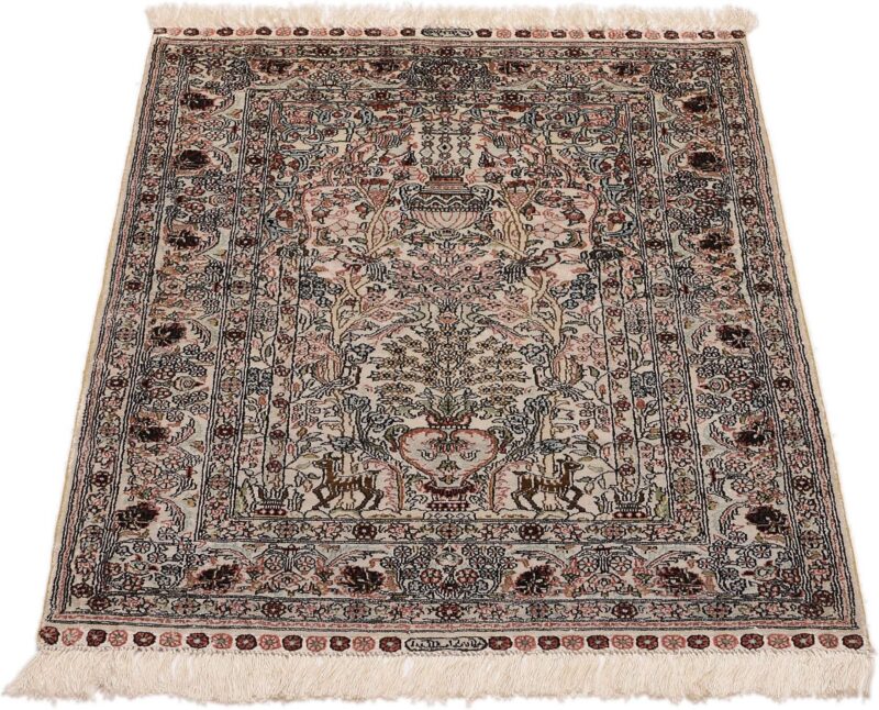 orientteppich-hereke-77-x-116-cm-seide-handgeknupft-1.jpg Hereke Orientteppich 77 × 116 cm, Seide, handgeknüpft