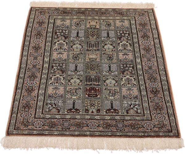 Hereke Orientteppich 77 × 118 cm, Seide, handgeknüpft