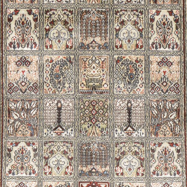 Hereke Orientteppich 77 × 118 cm, Seide, handgeknüpft