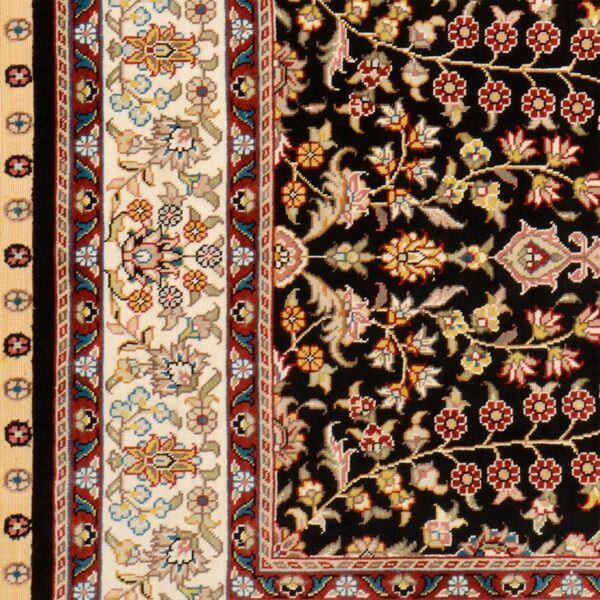 Hereke Orientteppich 77 × 123 cm, Seide, handgeknüpft