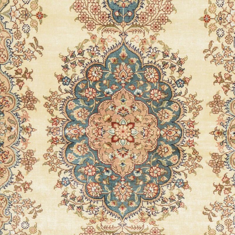 orientteppich-hereke-78-x-118-cm-seide-handgeknupft-3.jpg Hereke Orientteppich 78 × 118 cm, Seide, handgeknüpft