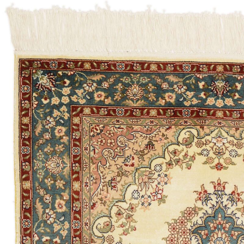 orientteppich-hereke-78-x-118-cm-seide-handgeknupft-4.jpg Hereke Orientteppich 78 × 118 cm, Seide, handgeknüpft