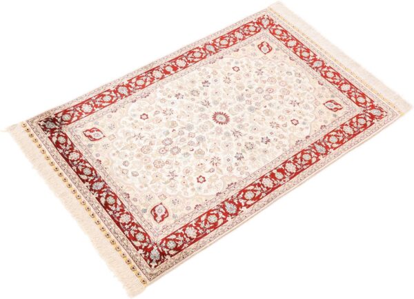 orientteppich-hereke-78-x-122-cm-seide-handgeknupft-4.jpg Hereke Orientteppich 78 × 122 cm, Seide, handgeknüpft