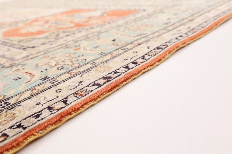 orientteppich-hereke-78-x-123-cm-seide-handgeknupft-14.jpg Hereke Orientteppich 78 × 123 cm, Seide, handgeknüpft